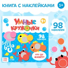 A book with stickers 