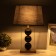 Traffic lamp with lampshade Risalux Oliver, E27, 40 W, Black Latun, Figure base, 33 × 22 × 53 cm