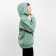 Huds with a hood is launched, olive color, size 46