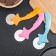 A knife for pizza and dough "Comet", 19 cm, color mix