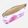 Lightning cosmetic bag, white/pink/lilac color