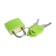 The castle of a hinged suitcase, small, green