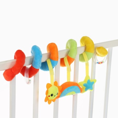 Stretching - spiral with toys arc on a stroller / crib for babies 0+ "Little Happiness", Baby Me-12