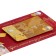Envenue for money with a decorative element "VIP card" embossing, card, 16.5x8.5 cm