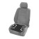 Masser cape on a seat 45 × 45 cm, wood, black