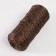 Knitting cord 100% polyester 1mm 200m/75 ± 10g (11-chocolate)