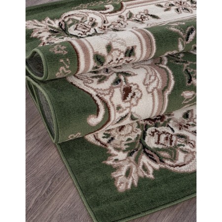 Rectangular carpet Merinos Gavana, size 250x400 cm, color Green-2