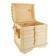 The chest "Robber" Figure, natural pine
