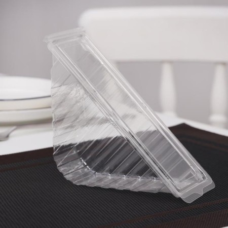 A disposable container with an insoluble lid PK-266, 18.6 × 6.5 cm, the color is transparent-1