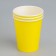 Paper glass "yellow" 250 ml, diameter 80 mm