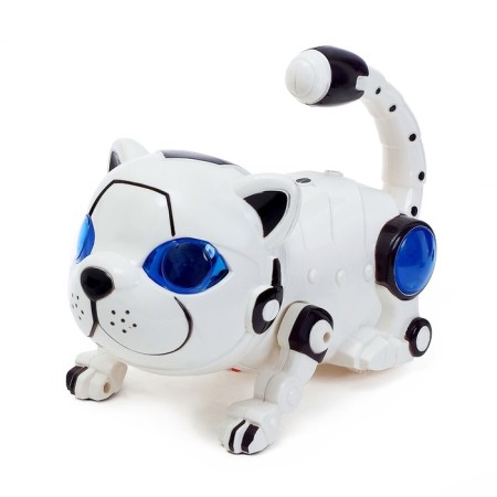 A cat-toy "cat", works on batteries, light and sound effects, mix-3
