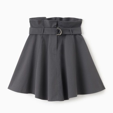 Women's skirt minku: minku: safari color graphite, river 48-1