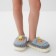 Baby slippers, size 34-35, gray