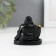 NECKE Polystone "Hothee with Golden Wand of Joua" Black 4x5x5.5 cm