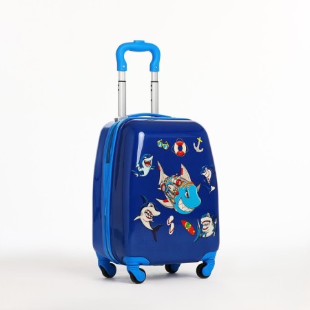 Baby suitcase 27 l (s), lightning department, blue color-1