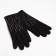Women's gloves minku "Rock", p. 23 cm, col. black