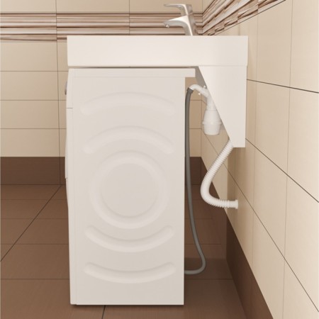 Santa Santa "Jupiter" 900117, above the washing machine, 600x500 mm, white-2