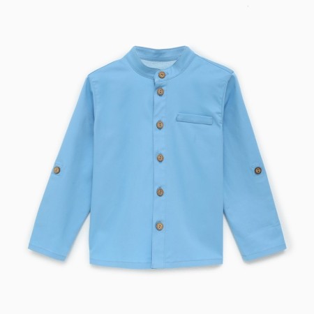 Jeaning children's nursery KAFTAN Size 32 (110-116 cm), blue-5