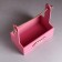Box - wooden Kashpo 25x15x30 "Beloved Mom" ​​Pink Coral