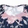 Female homemade set (T-shirt/pants), dark blue color, size 46