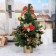 Christmas tree decor "New Year leaves" 40 cm