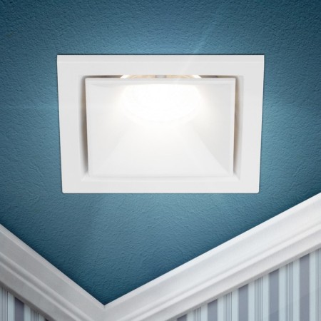 Lamp built -in era KL101, IP20, 12W, 91x91x39 mm, white color-5