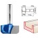 Frases groove bison 28746-28.6, shaped No. 7, r = 5 mm, 28.6 x 13 mm
