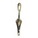 Furniture hook Cappio Wand, three -rod, bronze