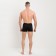 Panties men's boxers, black color, size 50