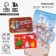 New Year. A letter to Santa Claus postcard with stickers "Magic is already close!"