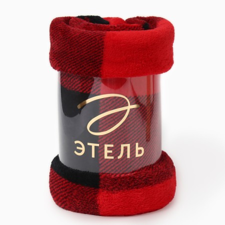 Black-Krasn Ethel Black Black Cell 150*200 cm, 100% p/e, coral-flis 220 g/m2-4