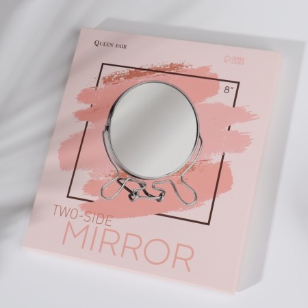 The desktop mirror is a suspended “circle”, bilateral, with an increase, D mirror surface 18.5 cm, color mix-5