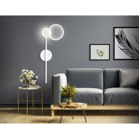 Lamp wall -mounted LED Ambrella Light, Linetech, FL5191, LED, 9 W, 675LUM, 3000K, white sand color-2