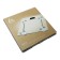 Floor Libra Luazon LVE-001, electronic, up to 180 kg, 1xCR2032, glass, white