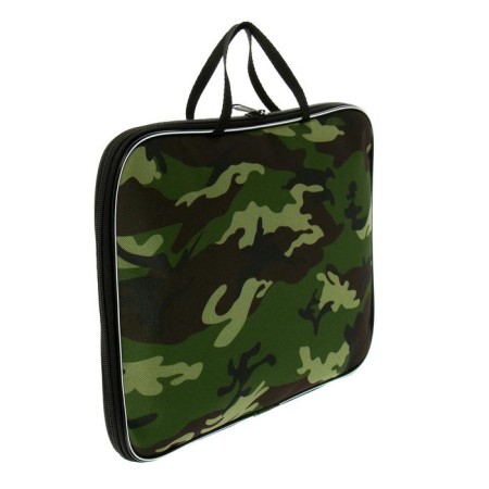 Folder with handles textile A4, 350 x 270 x 20 mm, calligrata "office", nylon 600d, militarians-1