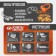 Holder self -adhesive for wires and garlands of tundra, 20 pcs, black color