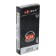 Gel pen, 0.5 mm, black, silver body with a pattern