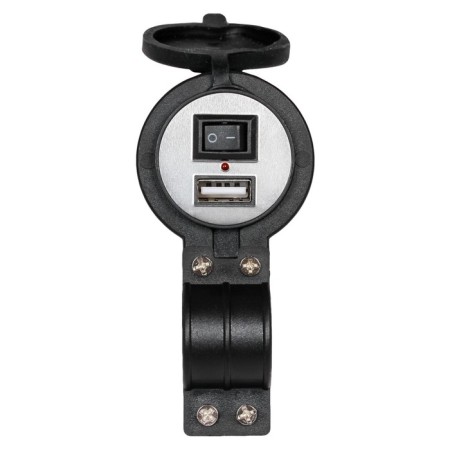 USB socket for AIRLINE motorcycles, with 1 port, 5V, 2.1A-1