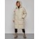 Coat insulated winter female, size 46, beige color
