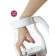 Electric kettle Pioneer KE802G, glass, 2200 watts, 1.7 l, white