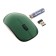 Mouse Gembird Musw-111-GRN, wireless, optical, 1200 dpi, 2.4 GHz, 1xaa, USB, green