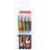 The set of textuals with a transparent tip 4 colors, Brauberg "Clear", line 1-5 mm 152426