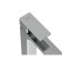 Cersanit GEO A63043 shell mixer, tall, drain set
