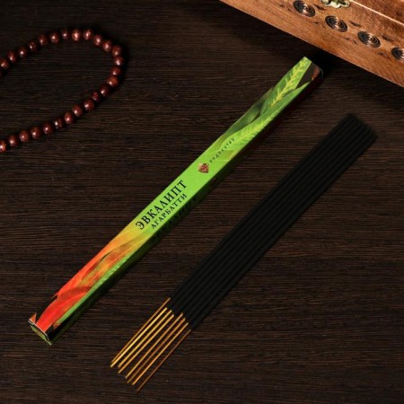 Incense "Breathing of nature eucalyptus", 8 sticks-2