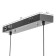 Lamp with PDD "Virgin" LED 150W 3000-6000K Black 80x24x26 cm