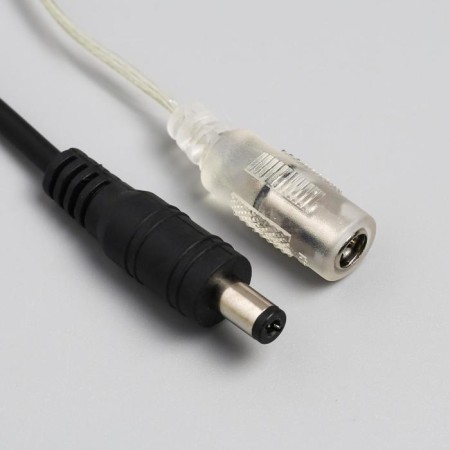Girlynda "Horse tail" 10 threads 1 m, IP20, silver thread, 100 LED, white glow, 8 modes, 12 V-10