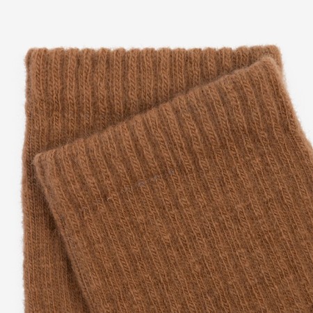 Men's socks with a camel fluff, red color, size 44-46-1