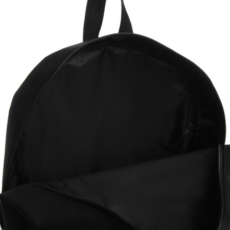 School textile school with pockets, 38x29x11 cm, black color-7