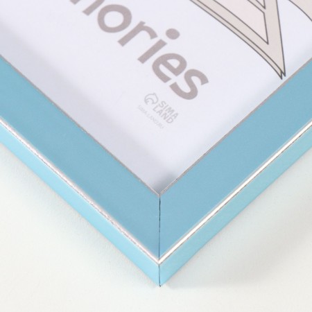 Photo frame Plastic "Watercolor" 15x21 cm, blue-4