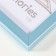 Photo frame Plastic "Watercolor" 15x21 cm, blue